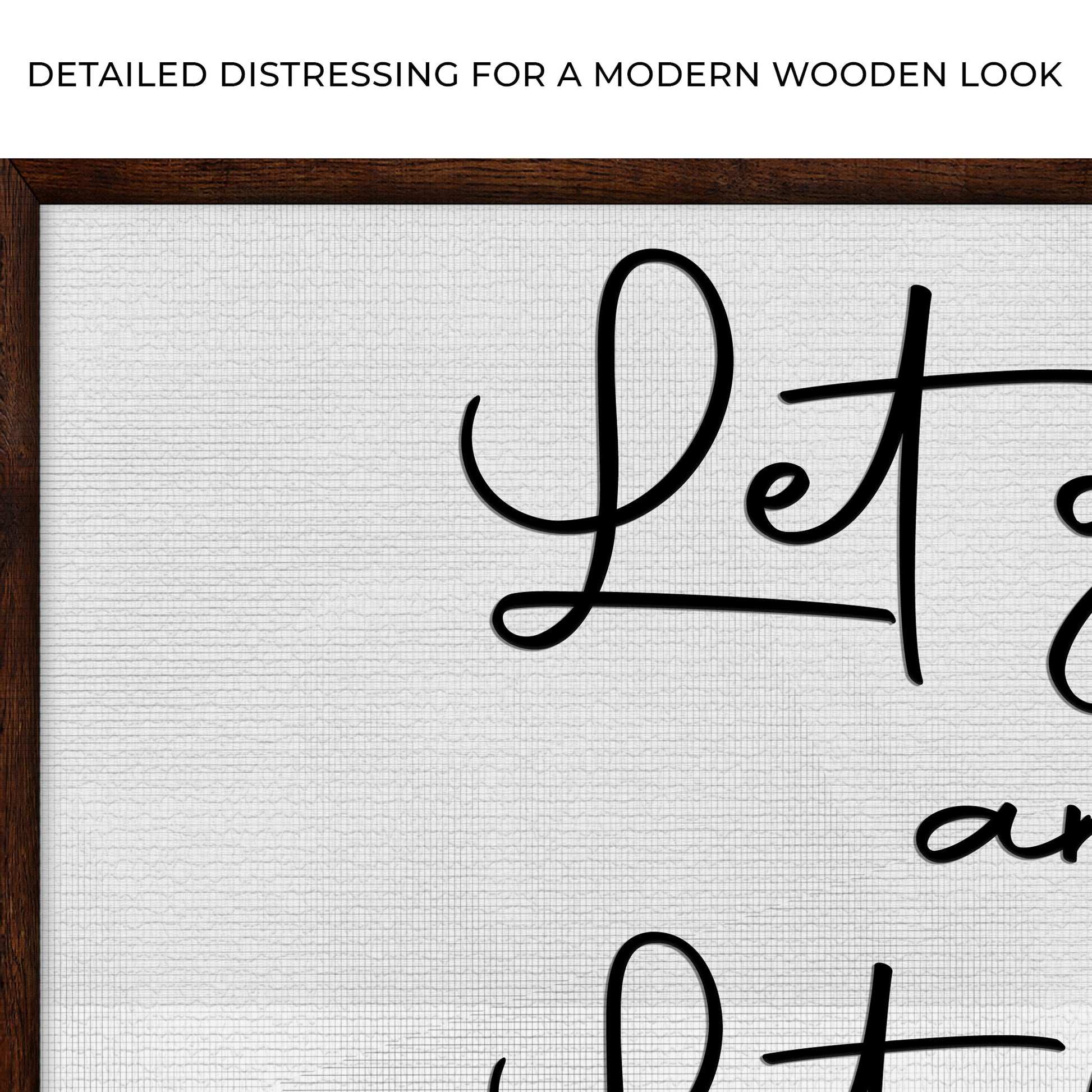 Let go And Let God Sign