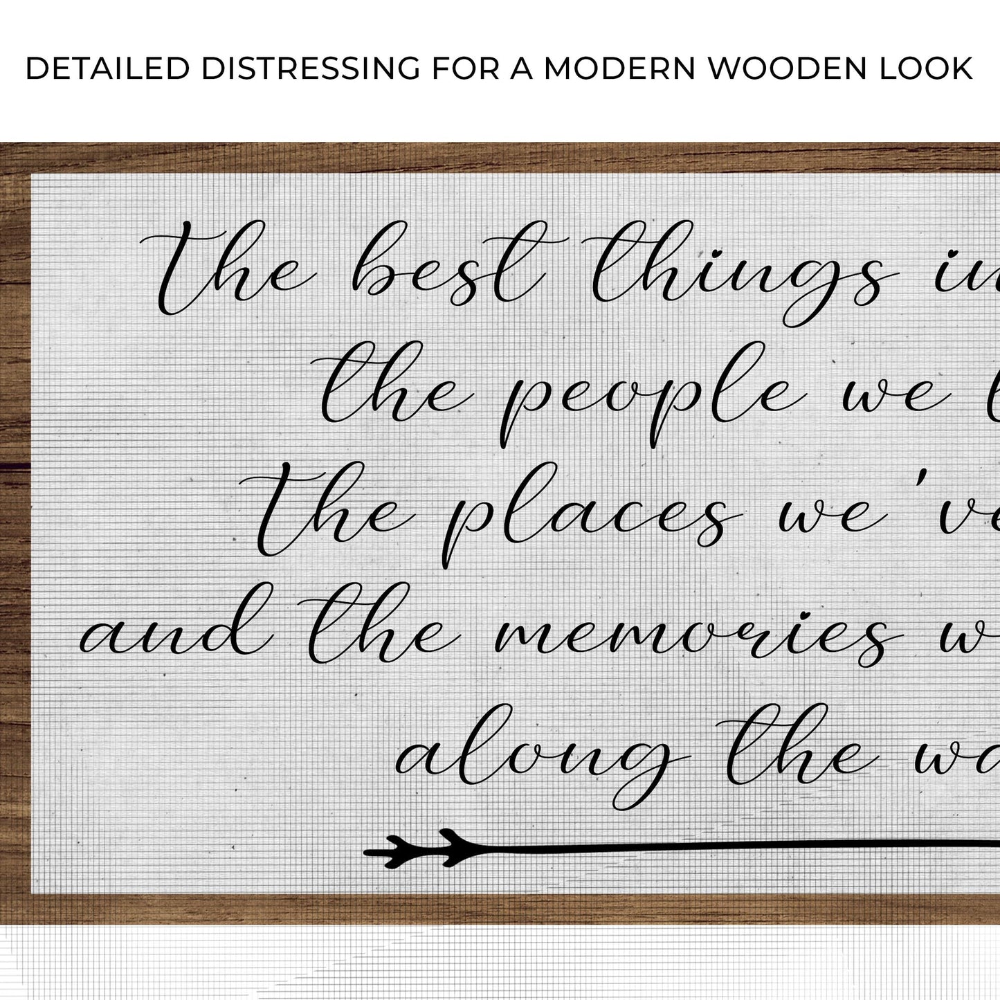 The Best Things In Life Sign II