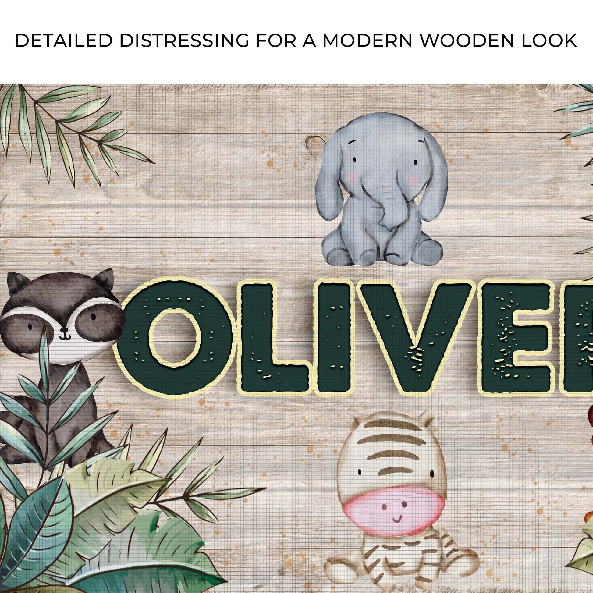 Safari Kids Room Sign