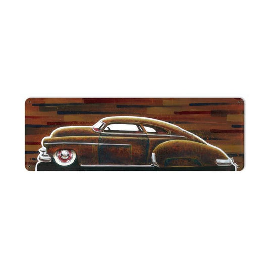 50 Flo LoRide, Automotive, Metal Sign, 24 X 8 Inches