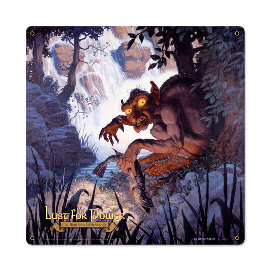 Lust For Power, Fantasy, Metal Sign, 18 X 18 Inches