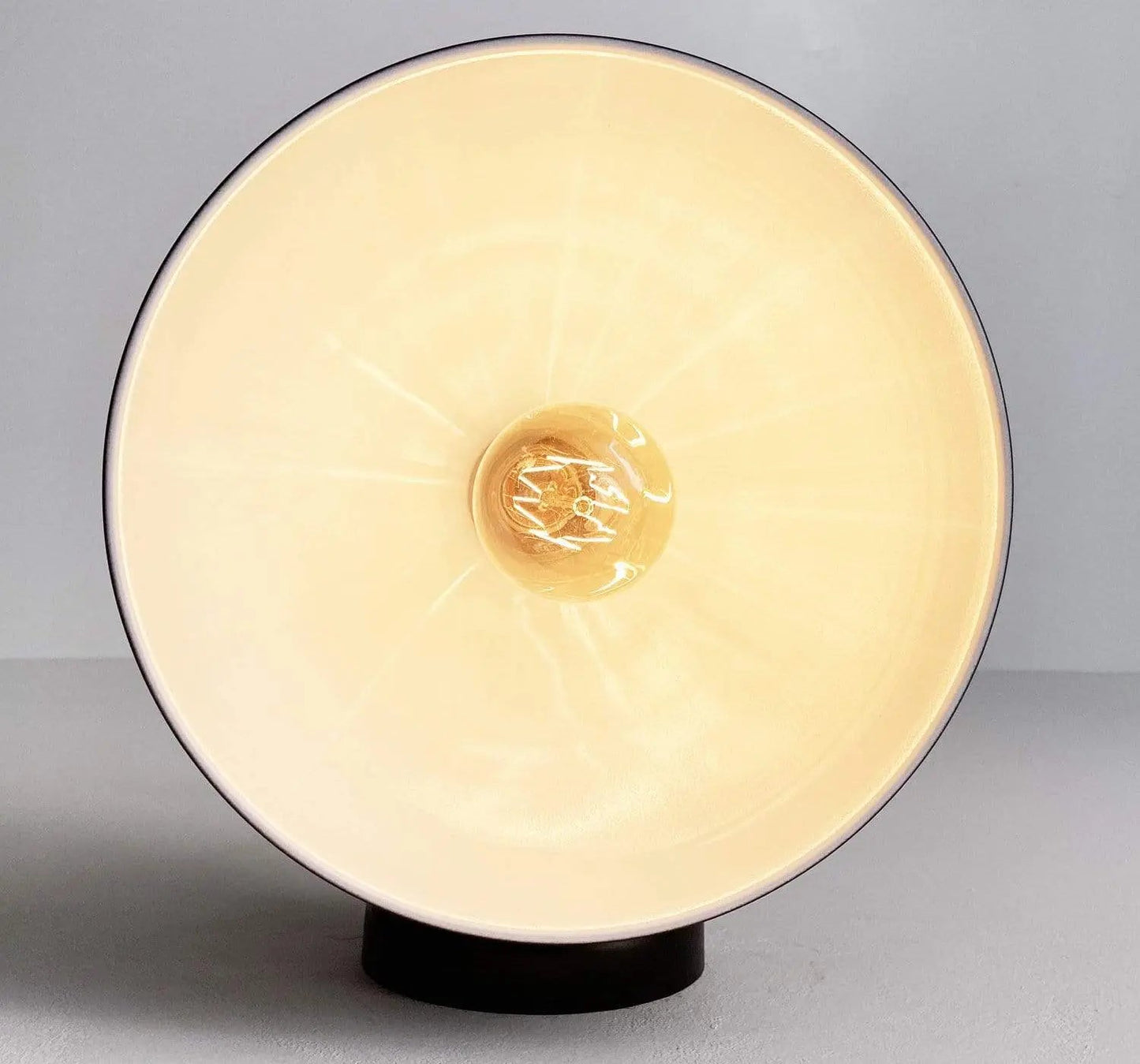 Large Black Enamel Farmhouse Wall Sconce Lighting