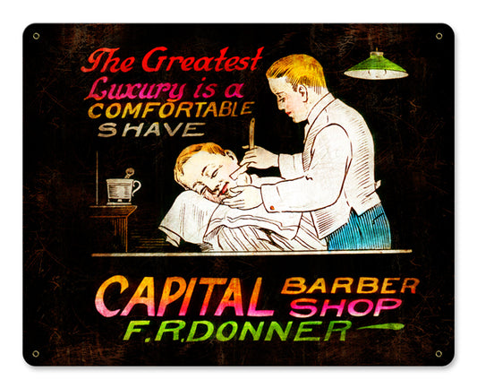 MIKEƒ??S LANTERN, Nostalgic, Vintage Metal Sign, 15 X 12 Inches