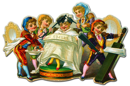 Customer Gets The Works, Nostalgic, Plasma, 20 X 11 Inches