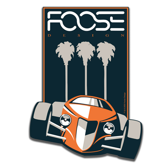 Tree Palms Logo Plasma Shape, Featured Artists/Chip Foose Signs, Plasma, 22 X 16 Inches