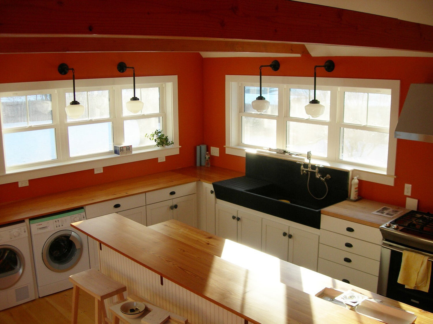 Authentic Original Schoolhouse Milk Glass PENDANT LIGHT Fixture