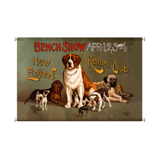 New England Dog Show, Home and Garden, Canvas Print, 38 X 25 Inches
