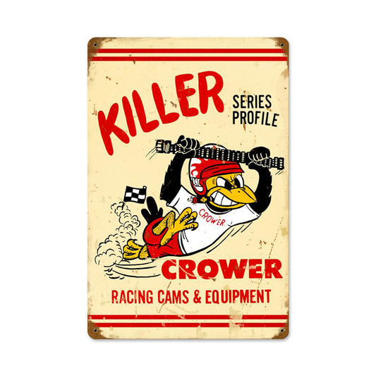 Killer Series, Automotive, Vintage Metal Sign, 12 X 18 Inches