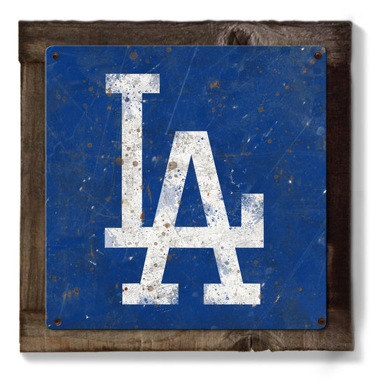 Los Angeles Dodgers Wall Art, Metal Sign