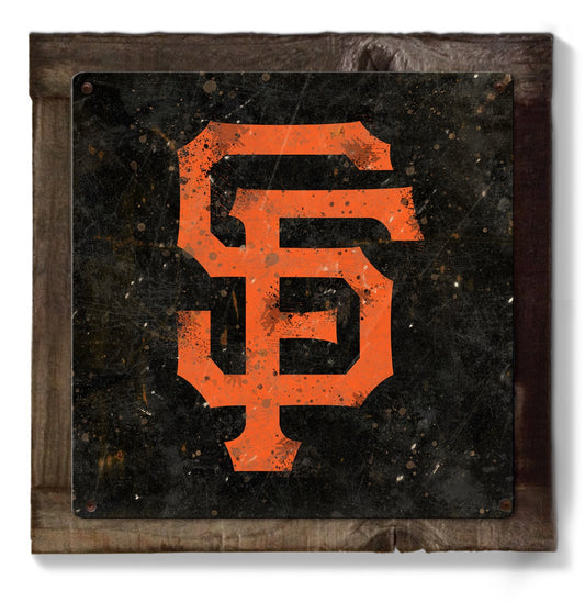 San Francisco Giants Wall Art, Metal Sign