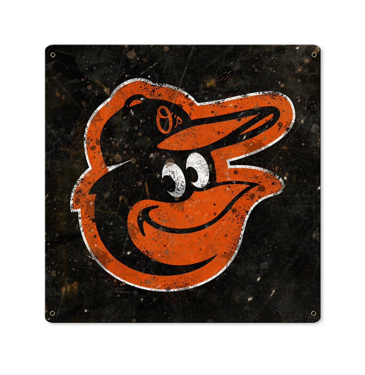 Baltimore Orioles Wall Art, Metal Sign