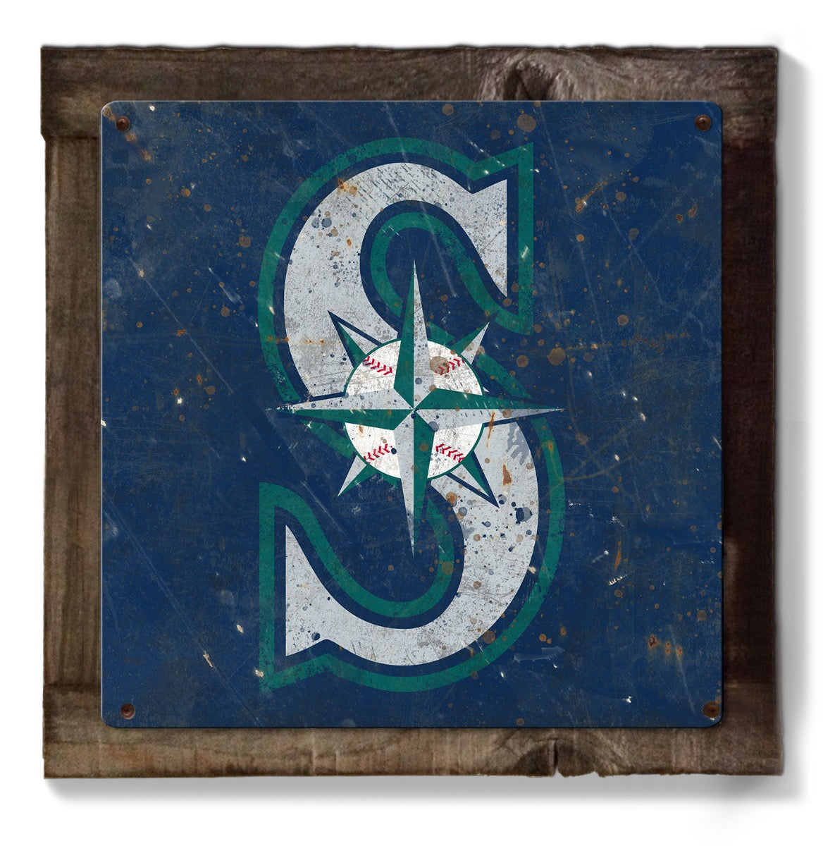 Seatle Mariners Wall Art, Metal Sign