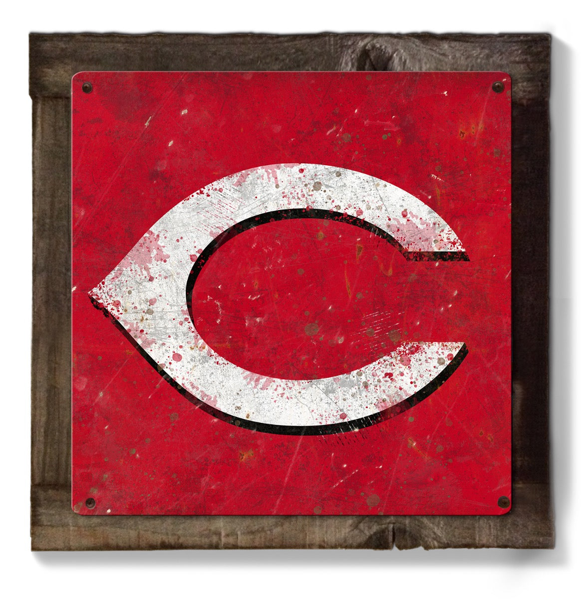 Cincinnati Reds Wall Art, Metal Sign
