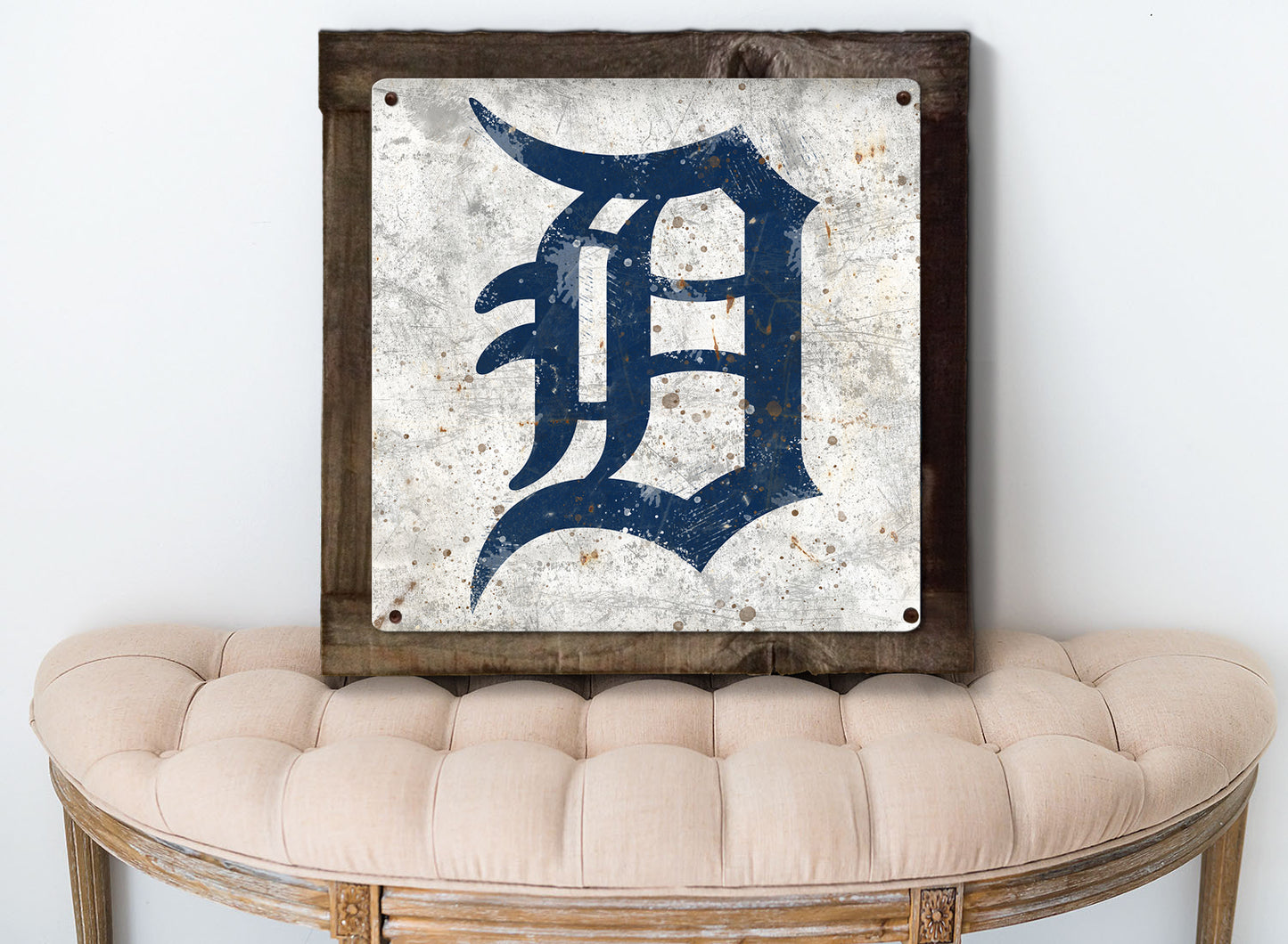 Detroit Tigers Wall Art, Metal Sign