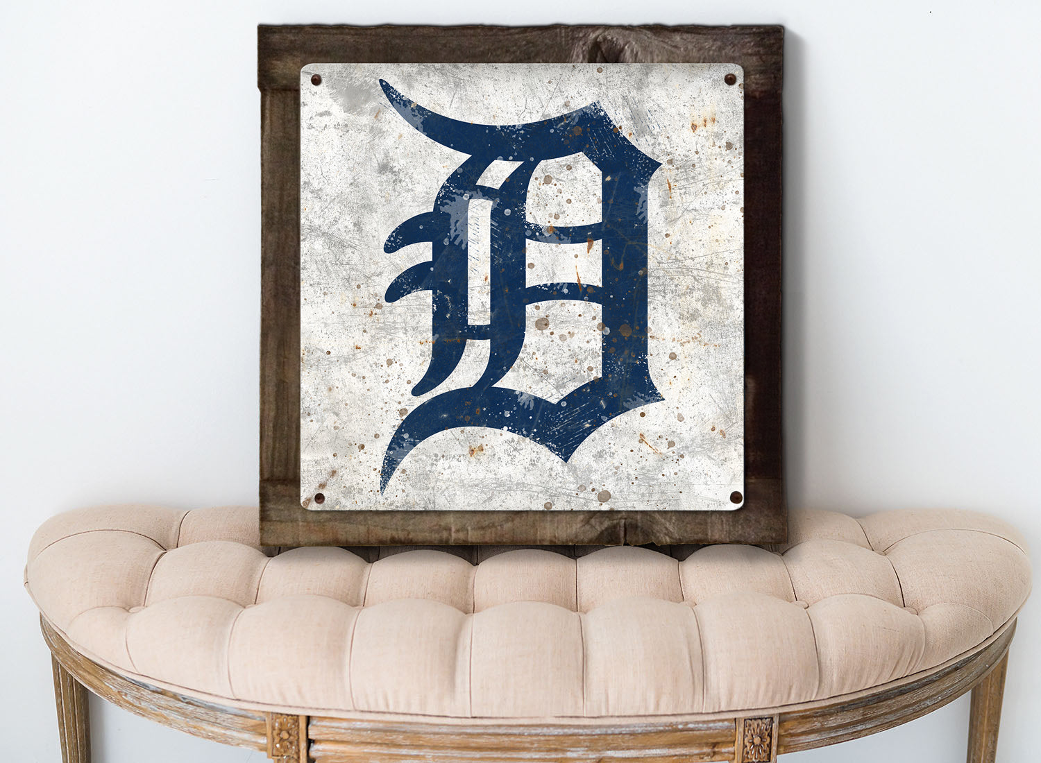 Detroit Tigers Wall Art, Metal Sign