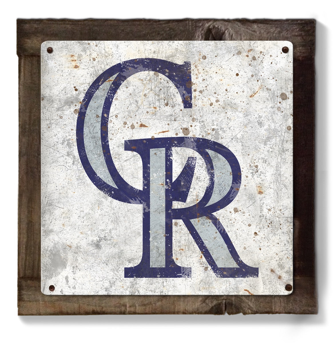 Colorado Rockies Wall Art, Metal Sign