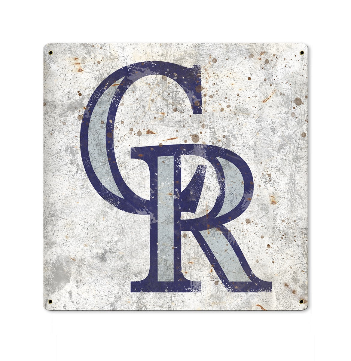 Colorado Rockies Wall Art, Metal Sign