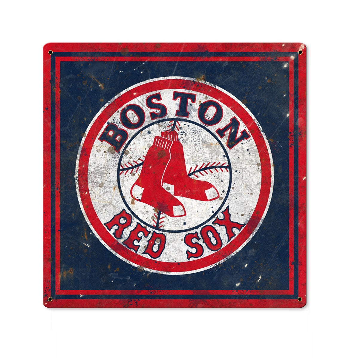 Boston Red Sox Wall Art, Metal Sign