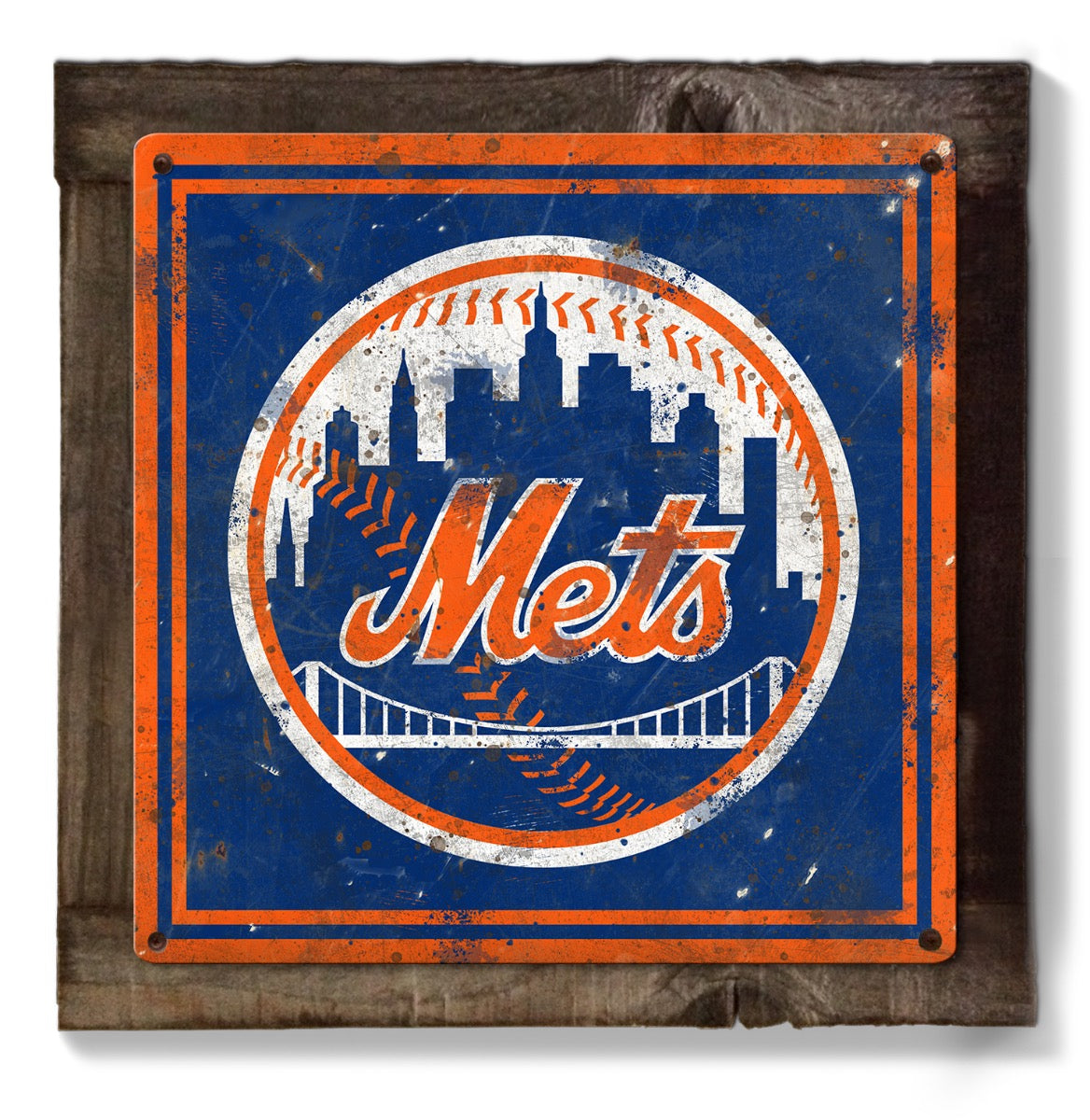 New York Mets Wall Art, Metal Sign