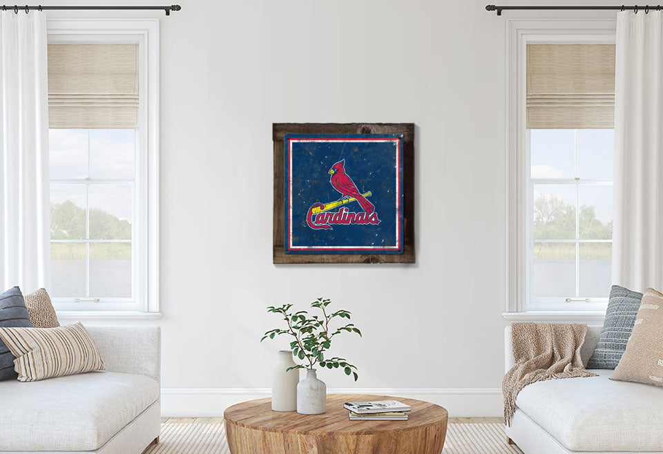 Saint Louis Cardinals Wall Art, Metal Sign