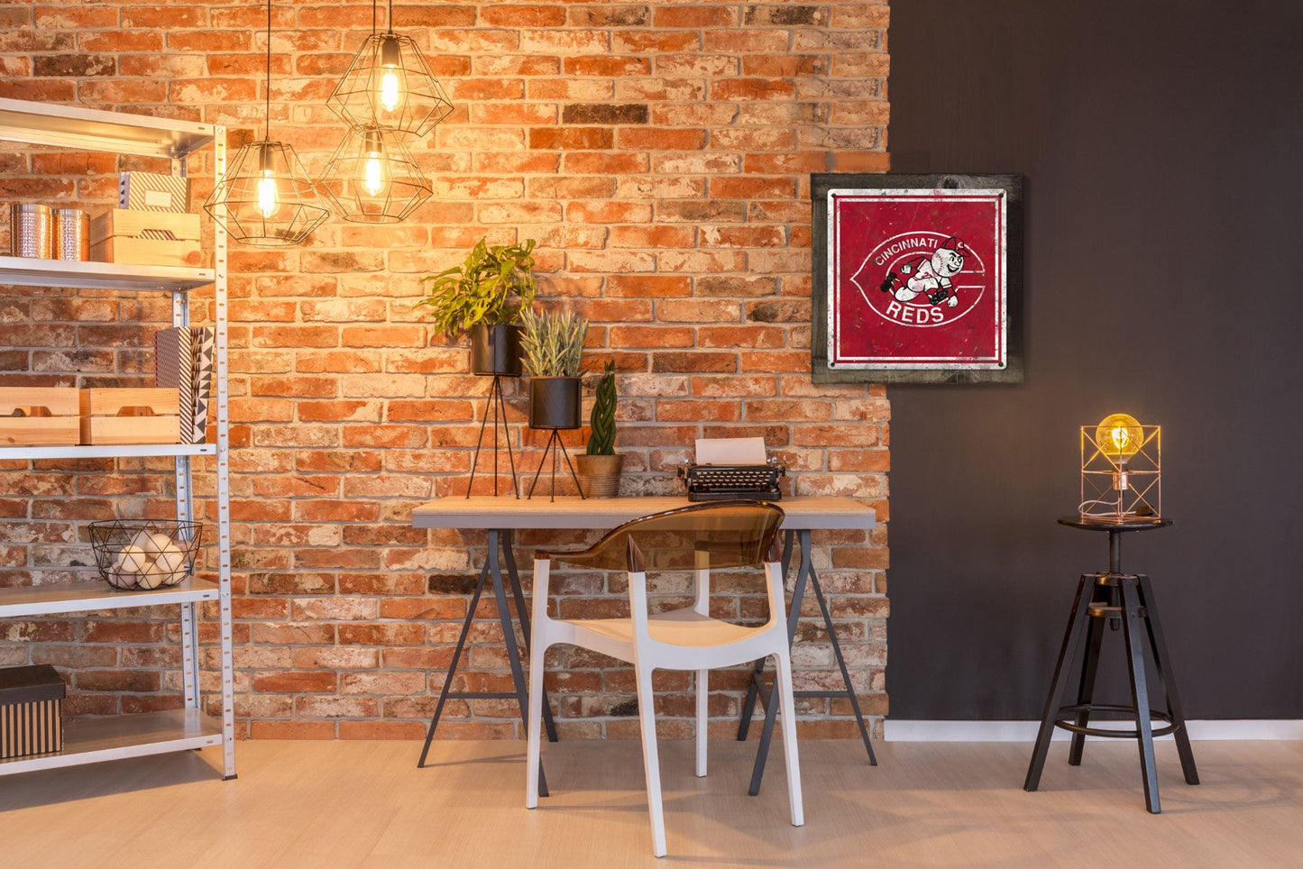 Cincinnati Reds Wall Art, Metal Sign