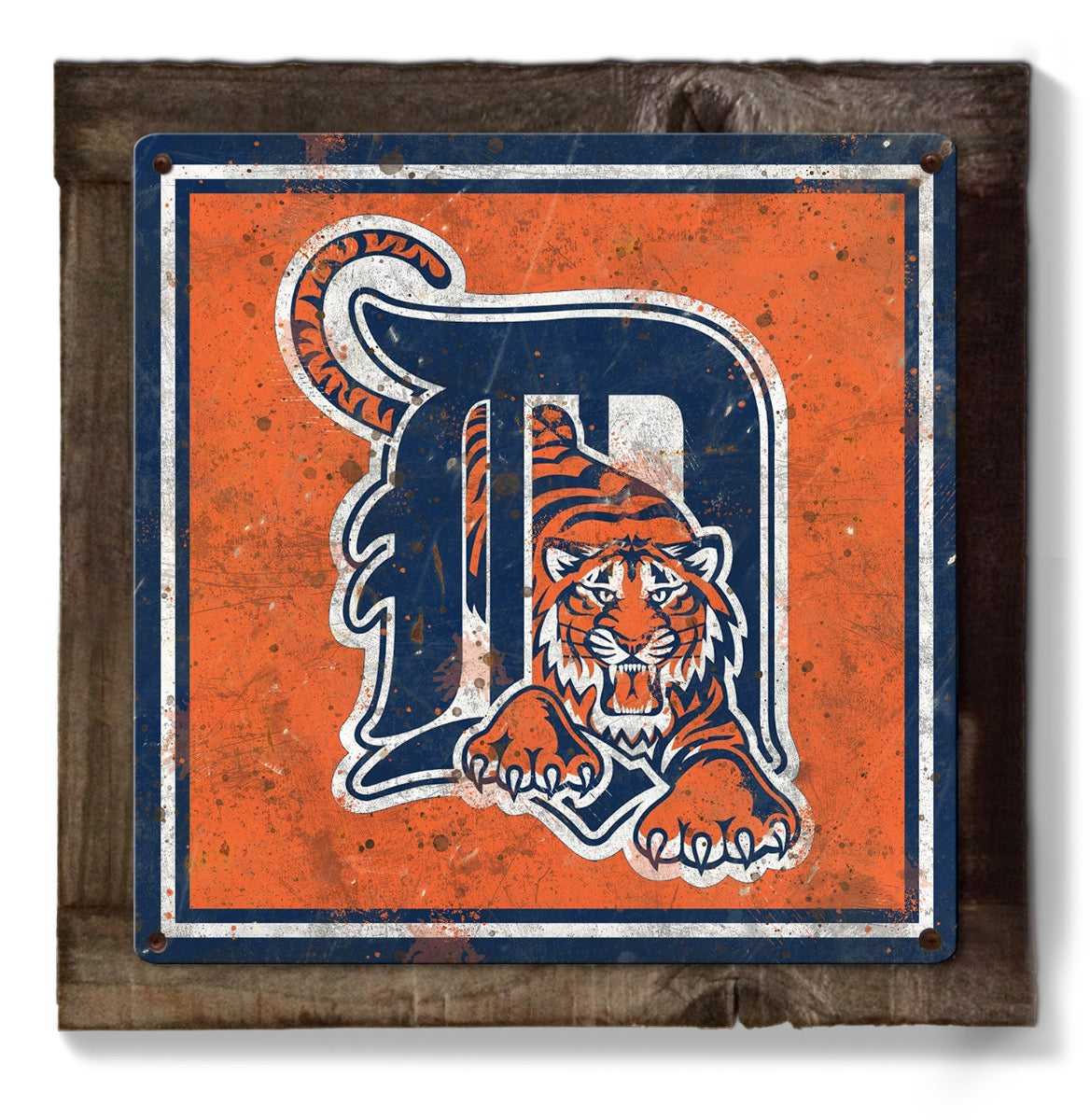 Detroit Tigers Wall Art, Metal Sign