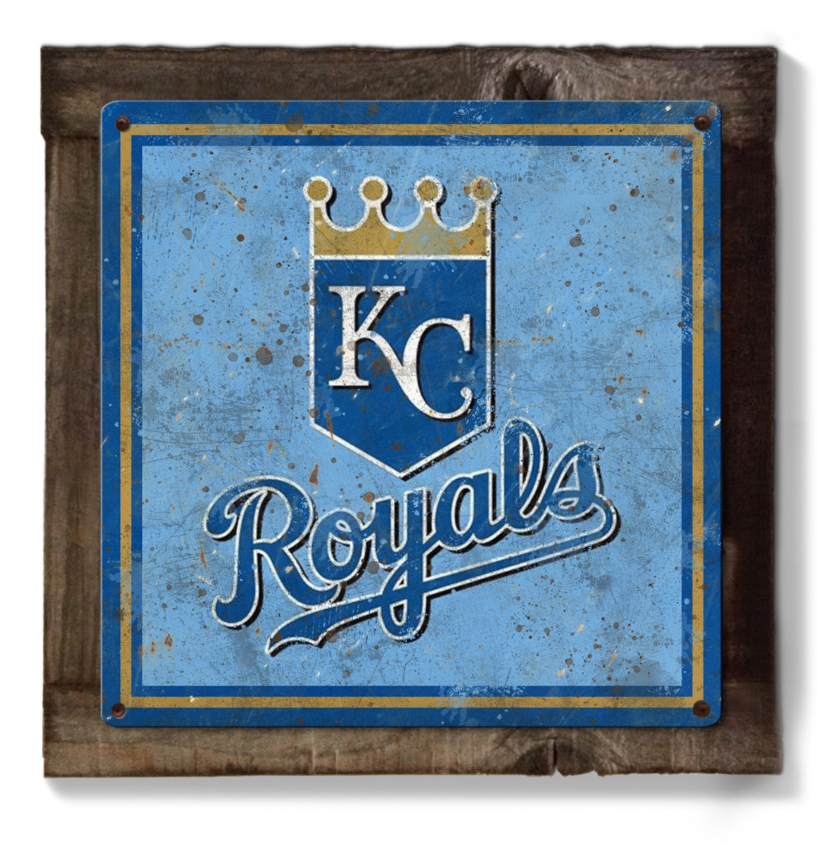 Kansas City Royals Wall Art, Metal Sign