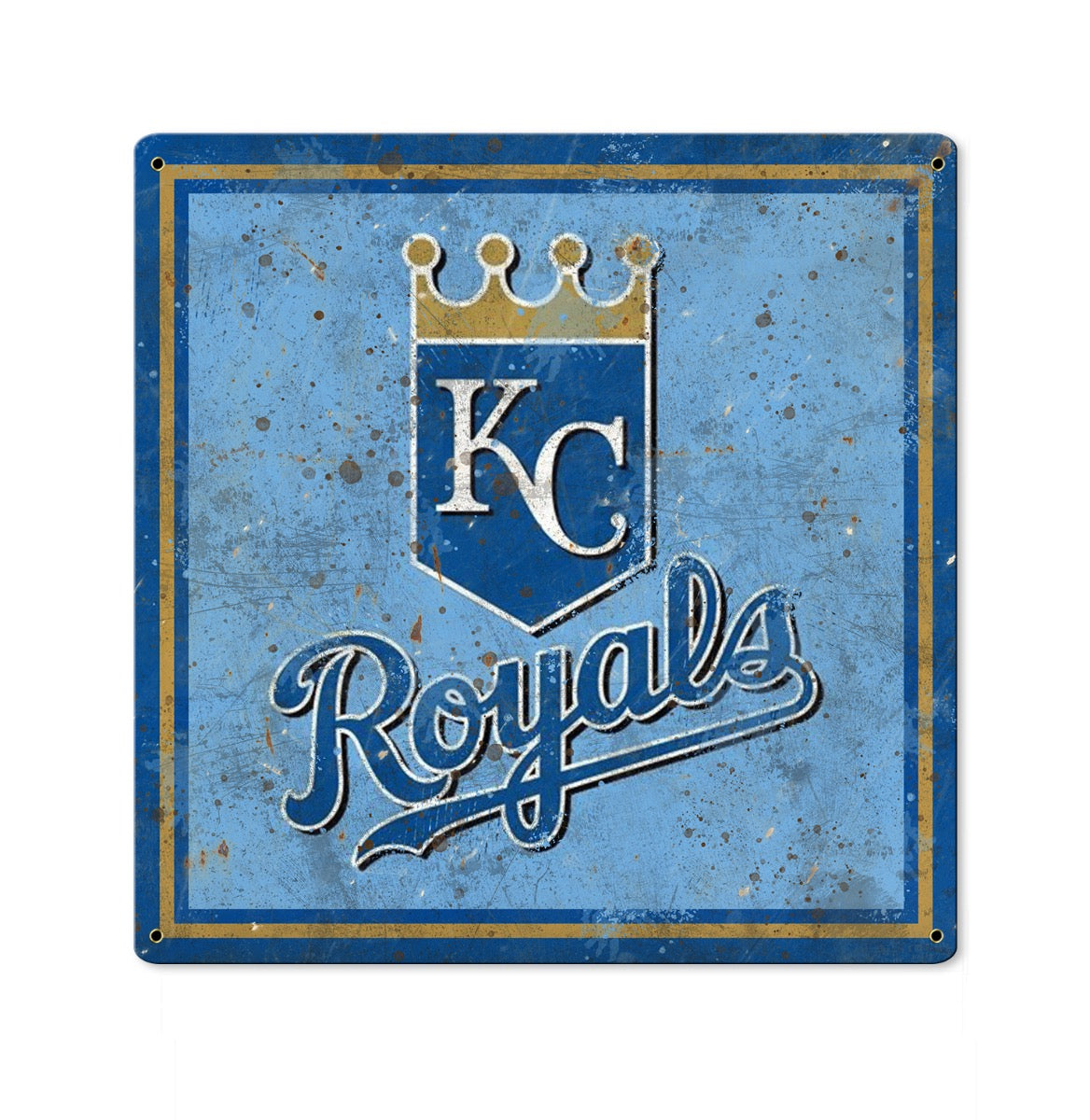 Kansas City Royals Wall Art, Metal Sign