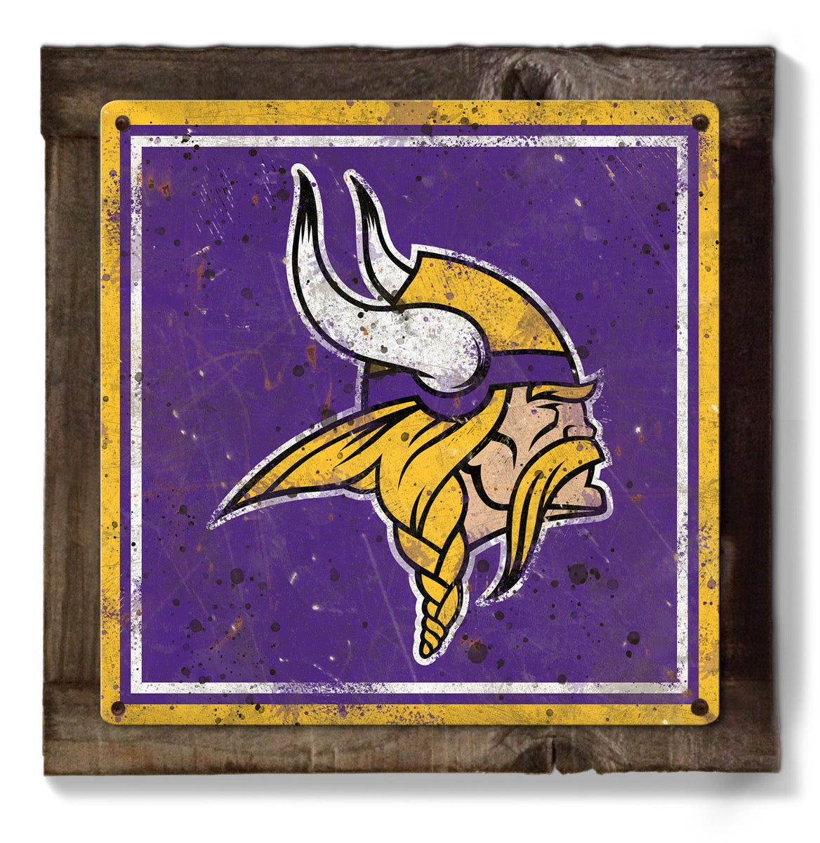 Minnesota Vikings Wall Art, Metal Sign, NFL