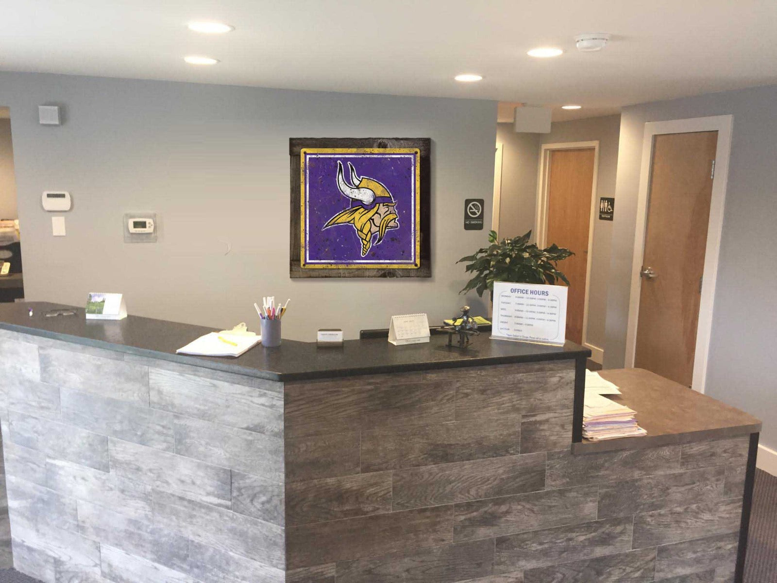 Minnesota Vikings Wall Art, Metal Sign, NFL