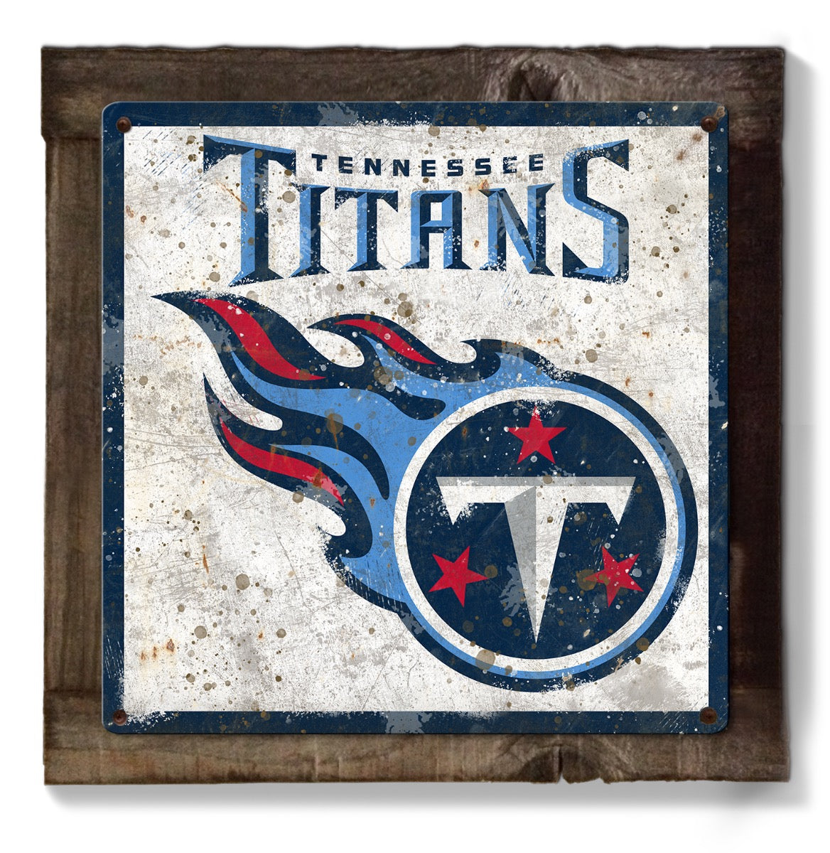 Tennessee Titans Wall Art, Metal Sign, NFL