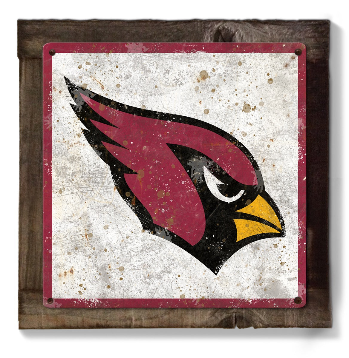 Arizona Cardinals Wall Art, Metal Sign, NFL