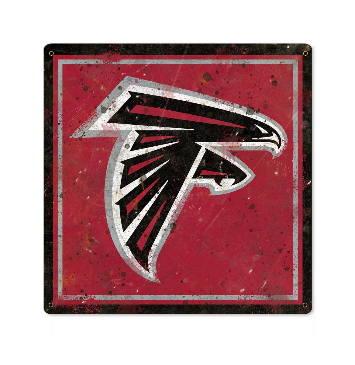 Atlanta Falcons Wall Art, Metal Sign, NFL