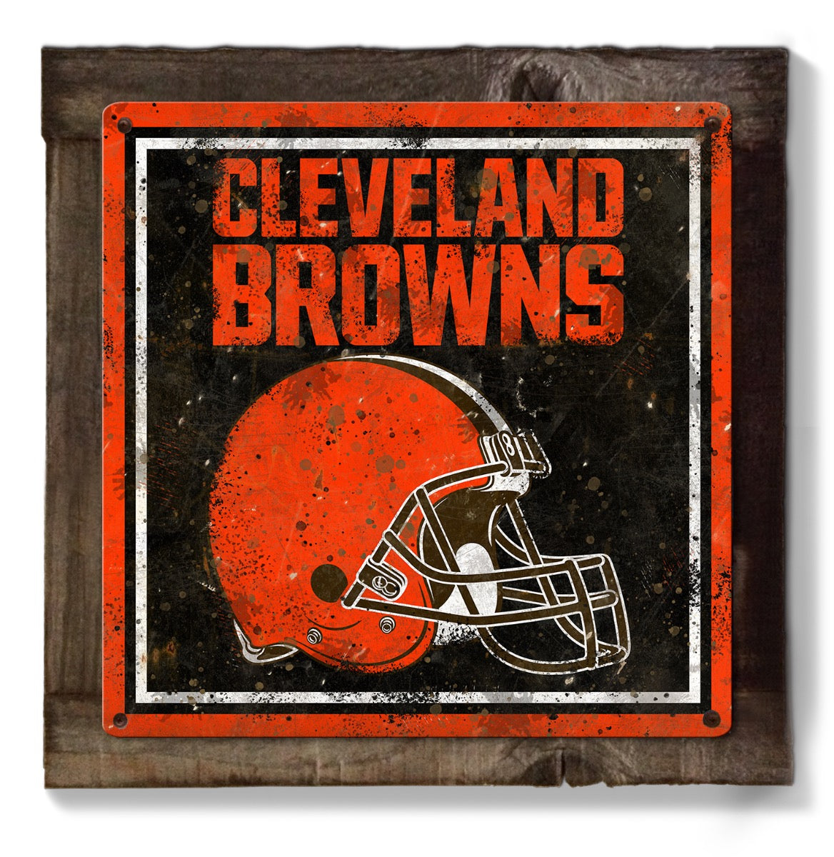 Cleveland Browns Wall Art, Metal Sign, NFL