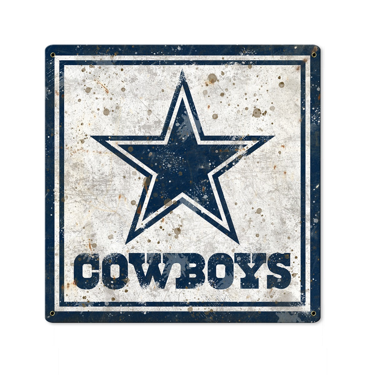 Dallas Cowboys Wall Art, Metal Sign, NFL