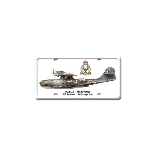 Catalina I, Aviation, License Plate, 6 X 12 Inches
