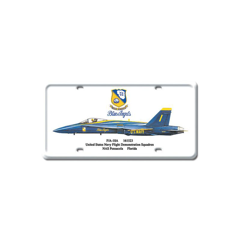 FA-18A, Aviation, License Plate, 6 X 12 Inches