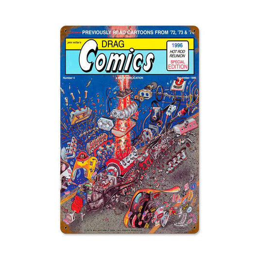 Cover (November 1969), Automotive, Vintage Metal Sign, 18 X 12 Inches