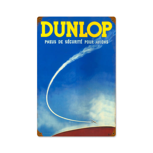 Sky, Aviation, Vintage Metal Sign, 12 X 18 Inches