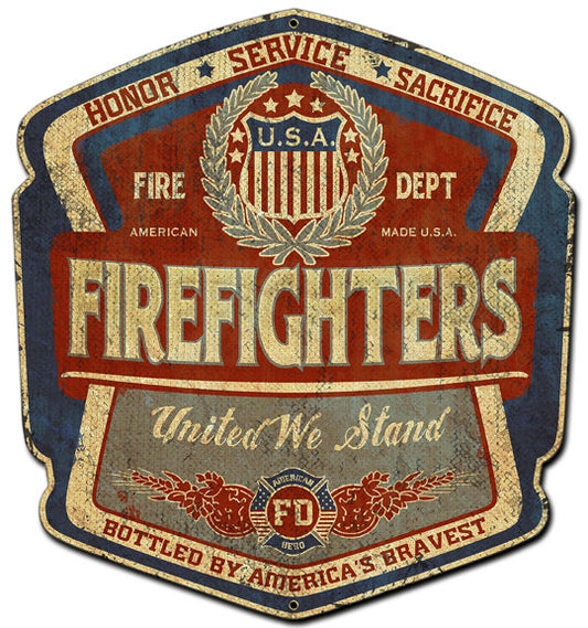 FIREFIGHTERS UNITED, Licensed Products/Erazorbits, PLASMA, 15 X 16 Inches