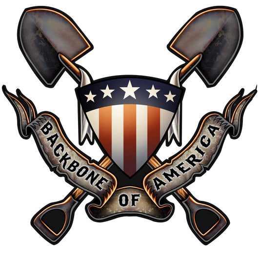 SHOVEL IRON WORKER, Featured Artists/Erazorbits, Plasma, 14 X 18 Inches