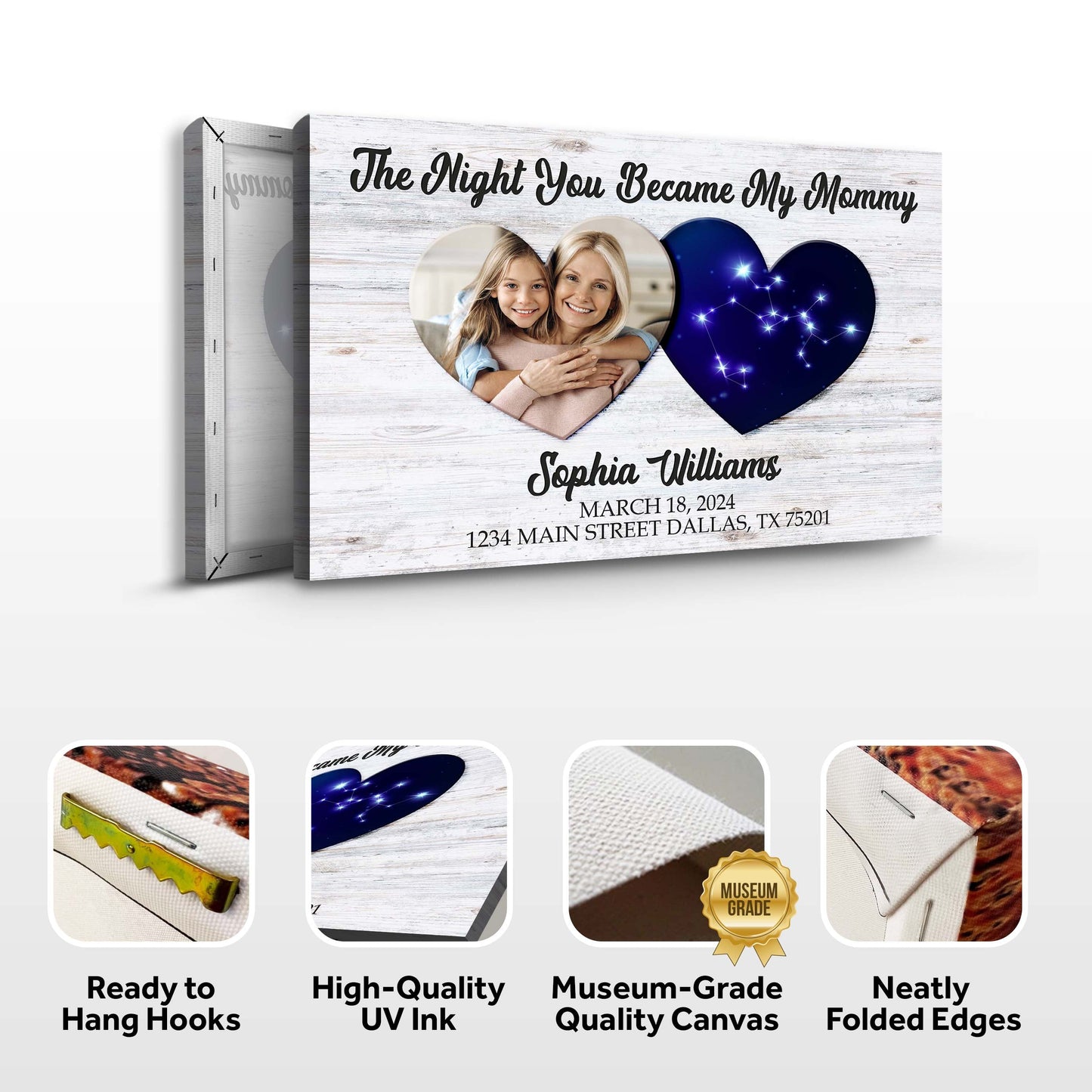 Mother's Day Sign The Night You Became My Mommy