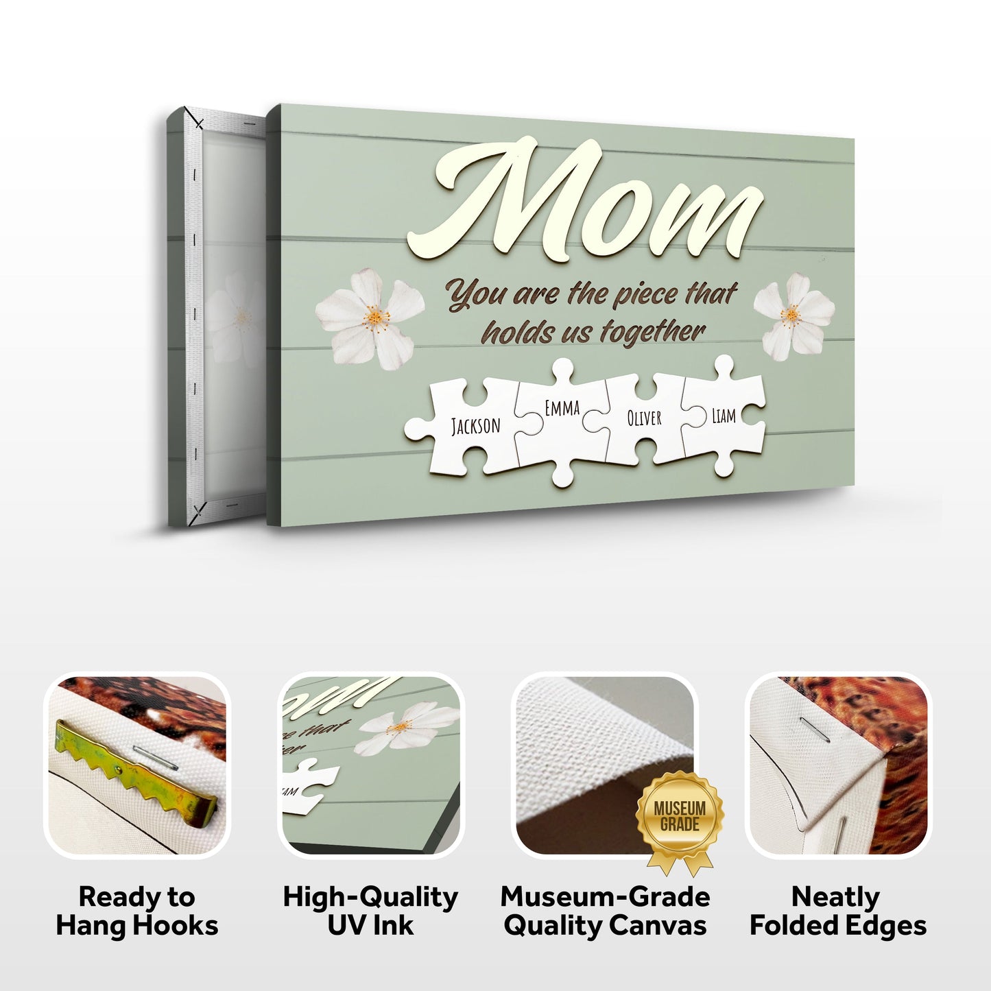 Mother's Day Sign The Piece That Holds Us Together