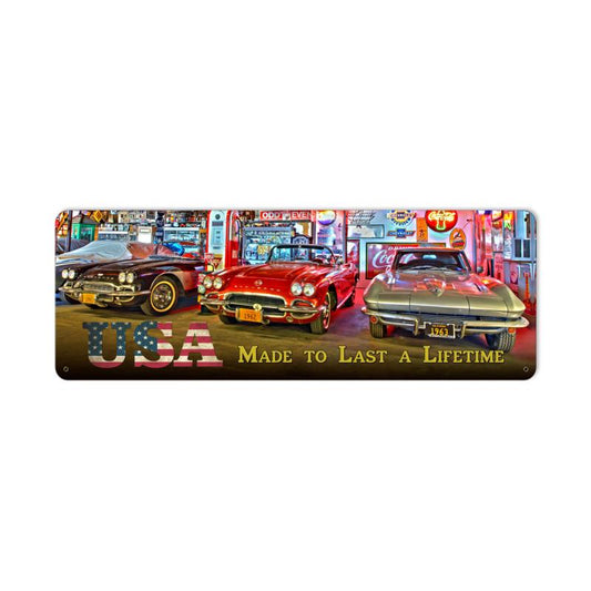 Kramer Jc USA, Automotive, Metal Sign, 43 X 15 Inches