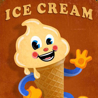 Food, Drink, Restaurant, Metal Signs and Wall Decor