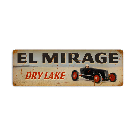 El Mirage, Automotive, Vintage Metal Sign, 24 X 8 Inches