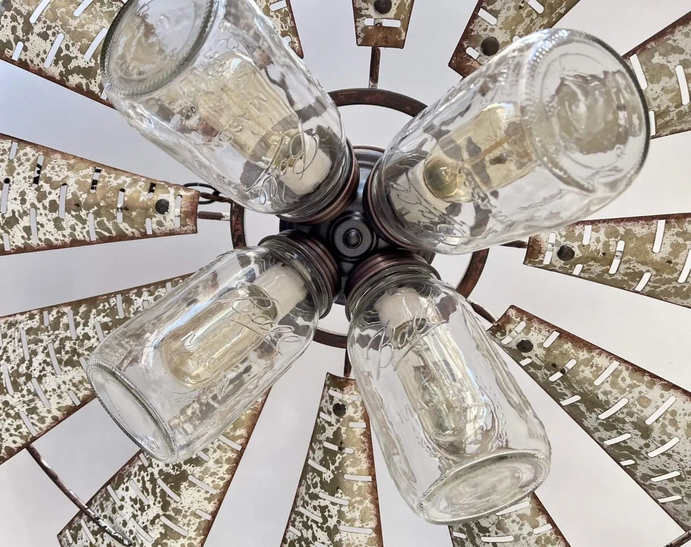 Windmill Chandelier Farmhouse Lighting Fixture