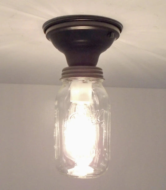 Mason Jar Ceiling LIGHT