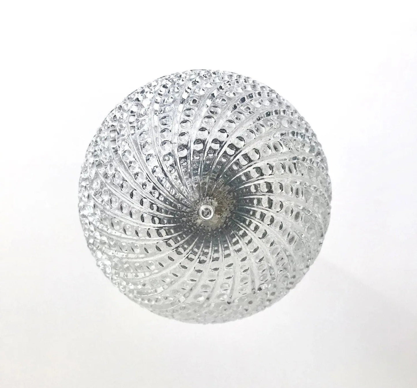 Gorgeous Hobnail Swirl Glass Pendant Light