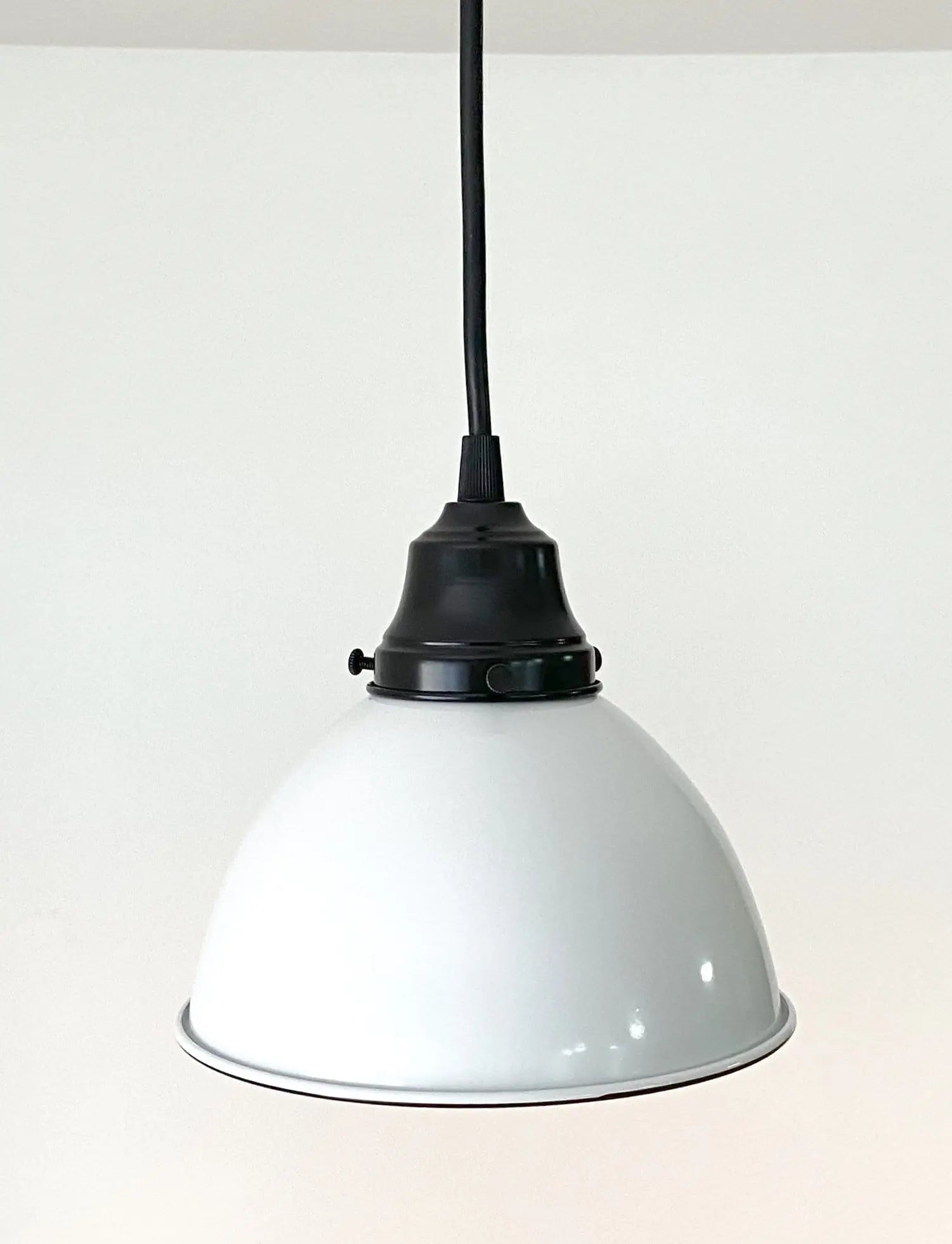 Modern Farmhouse White Pendant Light